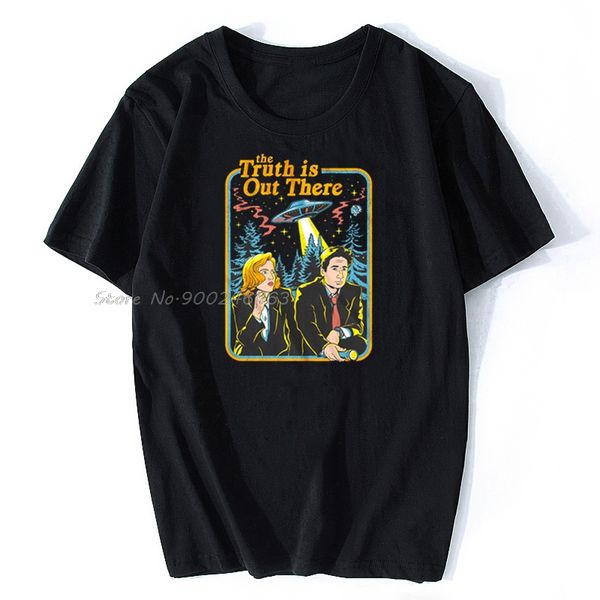 the x files truth is out there book cover men's t shirt retro cartoon men cotton tees anime harajuku streetwear
the x files truth is out there book cover men's t shirt retro cartoon men cotton tees anime harajuku streetwear