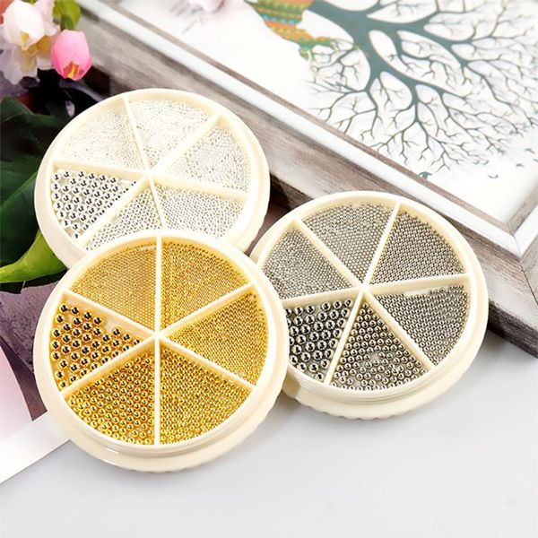 christmas box of steel ball metal small steel diy 3d 6 grids mixed turntable micro nails art beads studs nail mini art supplies, Silver;gold
christmas box of steel ball metal small steel diy 3d 6 grids mixed turntable micro nails art beads studs nail mini art supplies, Silver;gold