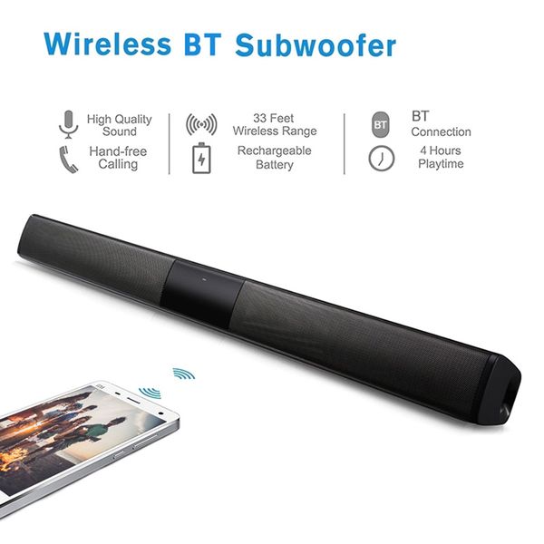 2020 20w wireless bluetooth speaker tv soundbar music stereo sound bar subwoofer support 3.5mm tf for tv pc smartphone
2020 20w wireless bluetooth speaker tv soundbar music stereo sound bar subwoofer support 3.5mm tf for tv pc smartphone