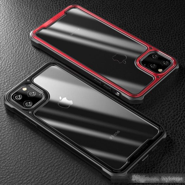 simple bumper phone case for iphone 11 pro max shockproof pc tpu silicone clear cover transparent
simple bumper phone case for iphone 11 pro max shockproof pc tpu silicone clear cover transparent