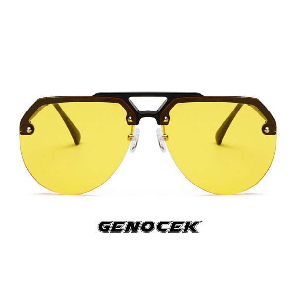 2020 new women half frame sunglasses fashion fashion retro beach sunglasses driving sun glasses eyewear uv400, White;black