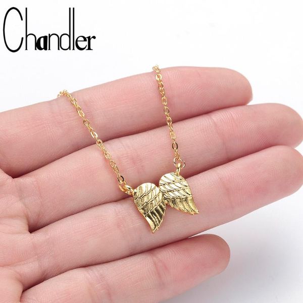 chandler fashion jewelry angel necklace for women long link chain chokers korean simple slim colier statement bijoux, Silver
chandler fashion jewelry angel necklace for women long link chain chokers korean simple slim colier statement bijoux, Silver