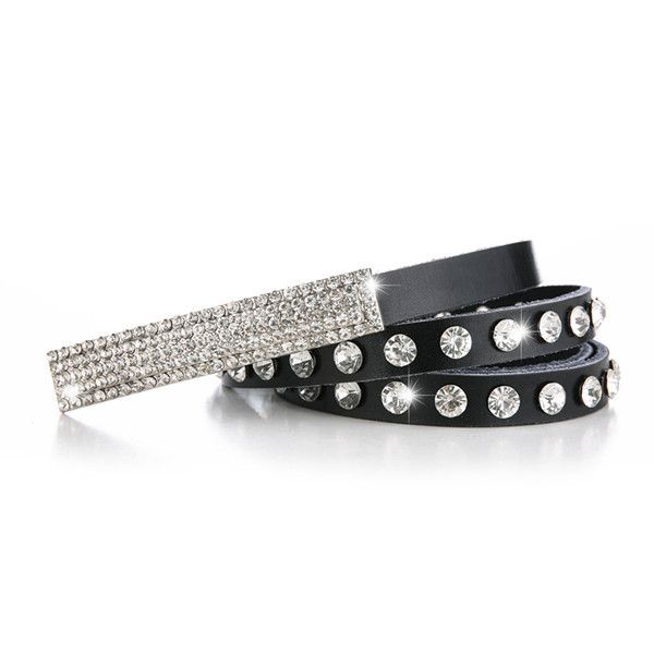 the new 2020 women's fashion shiny belt crystal alloy belt all rhinestone luxury party designer belts men high quality, Black;brown
the new 2020 women's fashion shiny belt crystal alloy belt all rhinestone luxury party designer belts men high quality, Black;brown