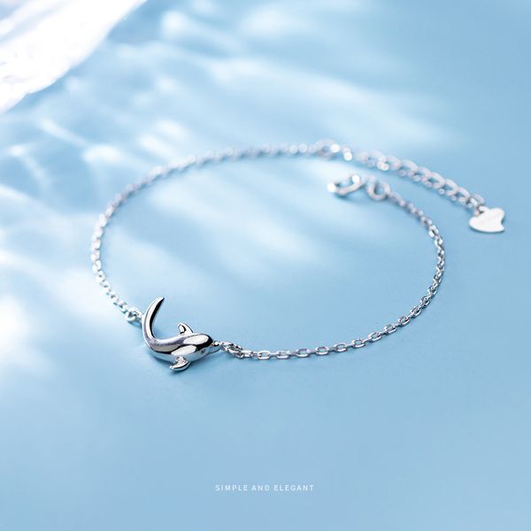 modian classic animal bracelet for women authentic 925 sterling silver cute dolphin link chain bracelet fine jewelry girl gift, Golden;silver
modian classic animal bracelet for women authentic 925 sterling silver cute dolphin link chain bracelet fine jewelry girl gift, Golden;silver