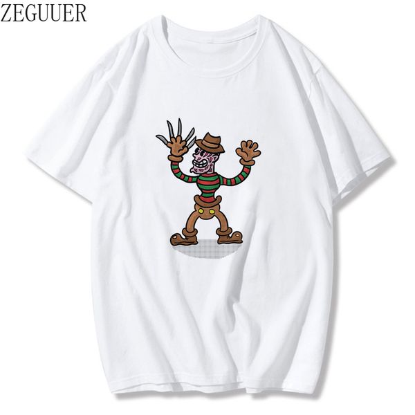 2020 new summer freddy krueger jason t-shirt halloween casual men clothing terror 100% cotton men t-shirt
2020 new summer freddy krueger jason t-shirt halloween casual men clothing terror 100% cotton men t-shirt
