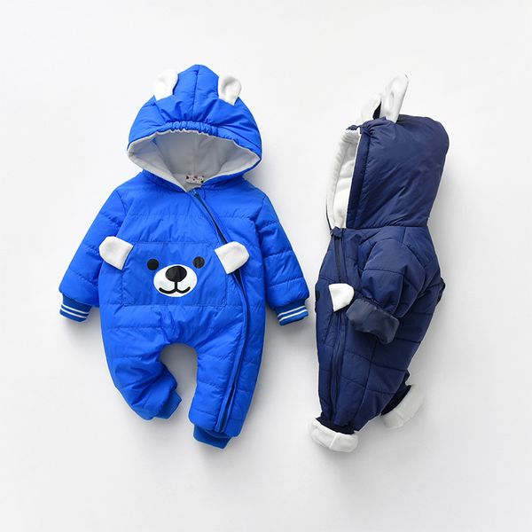 2020 new style thick fine velvet 1200 thick hooded windproof warm baby jumpsuits small childrens out crawling clothes, Blue
2020 new style thick fine velvet 1200 thick hooded windproof warm baby jumpsuits small childrens out crawling clothes, Blue