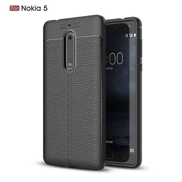 ultra thin scratch resistant case for nokia 5 litchi pattern soft shockproof absorption soft tpu protection cover
ultra thin scratch resistant case for nokia 5 litchi pattern soft shockproof absorption soft tpu protection cover