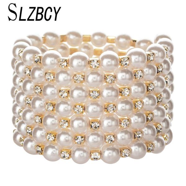 slzbcy wide statement beaded bracelets&bangles for women rhinestones pearl adjustable wristband cuff pulseras wedding jewelry, Red;blue
slzbcy wide statement beaded bracelets&bangles for women rhinestones pearl adjustable wristband cuff pulseras wedding jewelry, Red;blue