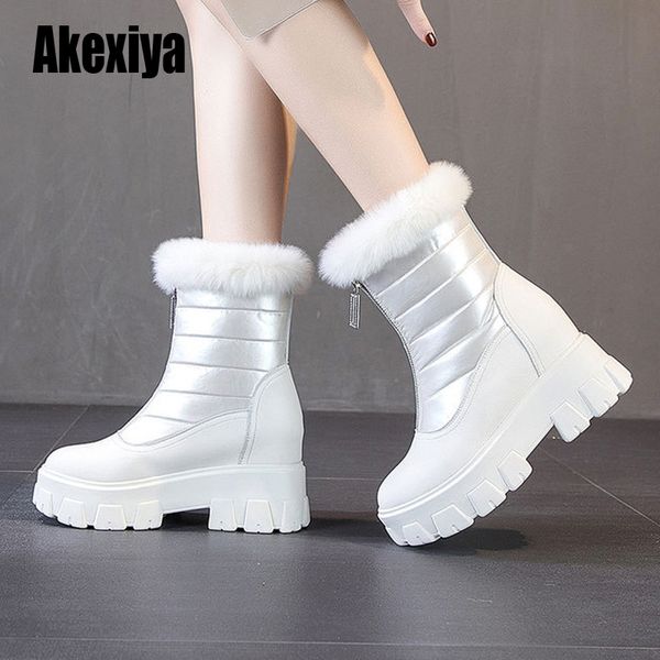 winter woman ankle boots fur platform snow boot ladies plush front zipper casual shoes woman footwear black white u674
winter woman ankle boots fur platform snow boot ladies plush front zipper casual shoes woman footwear black white u674