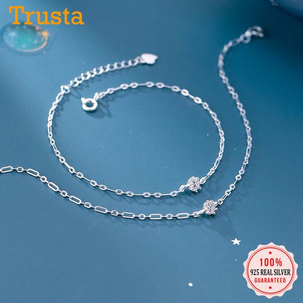 trustdavis genuine 925 sterling silver minimalist charm shiny cz bracelet anklets for women wedding party jewelry gift da1251, Red;blue
trustdavis genuine 925 sterling silver minimalist charm shiny cz bracelet anklets for women wedding party jewelry gift da1251, Red;blue
