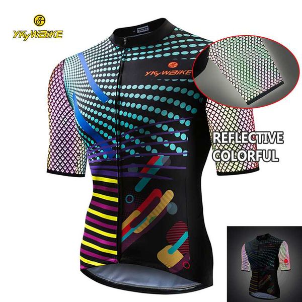 ykywbike cycling men's jerseys short sleeves bicycle clothing reflective colorful sleeves new fashion design jersey, Black;red
ykywbike cycling men's jerseys short sleeves bicycle clothing reflective colorful sleeves new fashion design jersey, Black;red