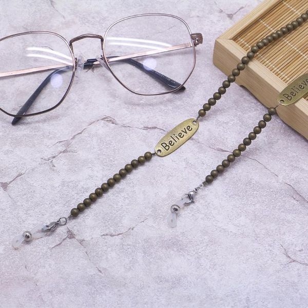 lureen alloy letter glasses chains couple friends face mask holder cords straps lanyard beads eyeglasses eyewear jewelry, Silver
lureen alloy letter glasses chains couple friends face mask holder cords straps lanyard beads eyeglasses eyewear jewelry, Silver