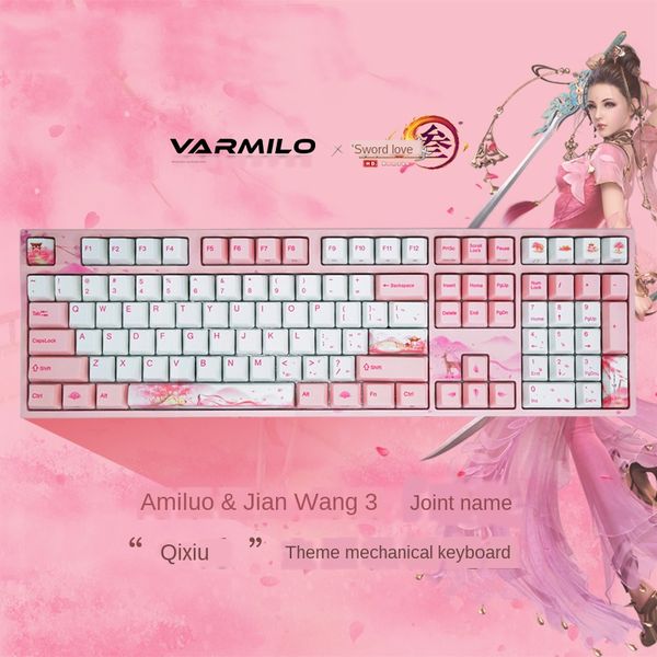 keyboards varmilo sword fairy 3 mechanical keyboard pink cherry red axis sublimation game
keyboards varmilo sword fairy 3 mechanical keyboard pink cherry red axis sublimation game