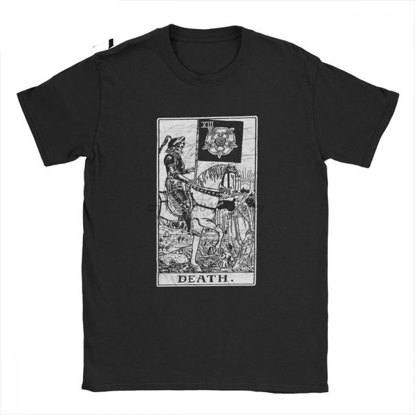 men t-shirt death tarot card major arcana fortune telling occult cotton tees short sleeve the magician empress t shirt plus size
men t-shirt death tarot card major arcana fortune telling occult cotton tees short sleeve the magician empress t shirt plus size