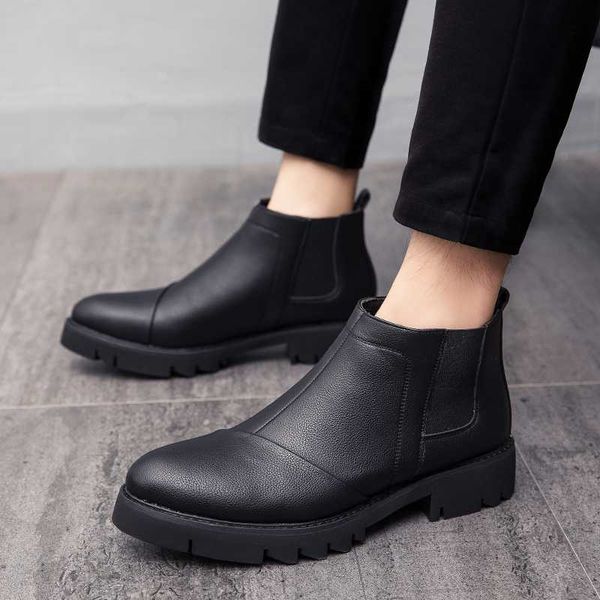 cimim brand winter casual голеностопного мужчины boots открытый удобные роскошные кожаные сапоги новая мода высокого помощь офис men, Black 
cimim brand winter casual голеностопного мужчины boots открытый удобные роскошные кожаные сапоги новая мода высокого помощь офис men, Black