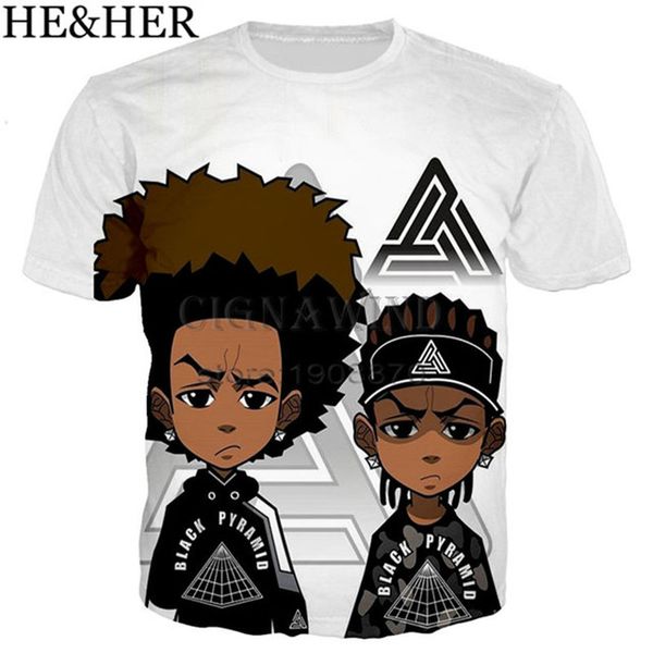 new design 3d cartoon ptinted the boondocks 3d print shirts humor harajuku kawaii men clothing
new design 3d cartoon ptinted the boondocks 3d print shirts humor harajuku kawaii men clothing