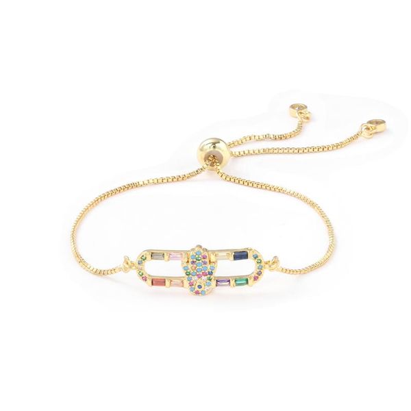 charm bracelets creative fashion palm type bracelet color cz zircon snake chain adjustable jewelry, Golden;silver
charm bracelets creative fashion palm type bracelet color cz zircon snake chain adjustable jewelry, Golden;silver
