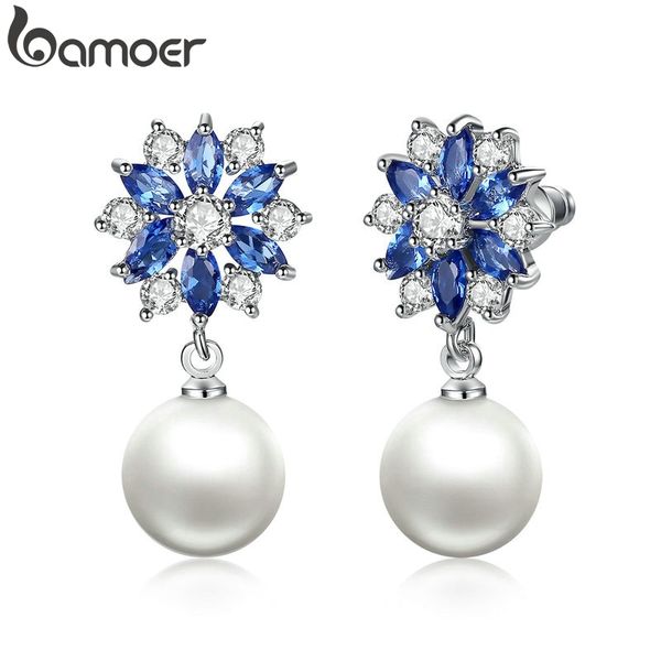 dangle & chandelier bamoer silver color blue crystals simulated pearl earrings drop for women engagement jewelry jie069
dangle & chandelier bamoer silver color blue crystals simulated pearl earrings drop for women engagement jewelry jie069