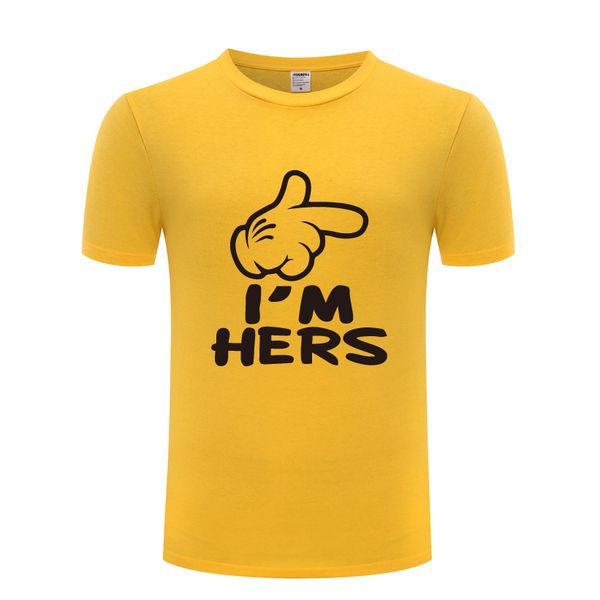 cartoon hands i'm hers creative cute men's t-shirt t shirt men 2018 new short sleeve o neck cotton casual tee
cartoon hands i'm hers creative cute men's t-shirt t shirt men 2018 new short sleeve o neck cotton casual tee