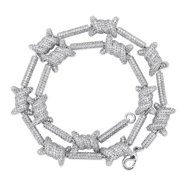 bling iced out miami pattern x knot necklace chain prong setting cubic zircon fashion hip hop jewelry gifts drop shipping, Silver
bling iced out miami pattern x knot necklace chain prong setting cubic zircon fashion hip hop jewelry gifts drop shipping, Silver