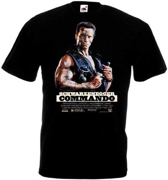 commando t-shirt black poster all sizes s...3xl tee shirt homme t shirt men funny 100 % cotton tee shirt for men
commando t-shirt black poster all sizes s...3xl tee shirt homme t shirt men funny 100 % cotton tee shirt for men