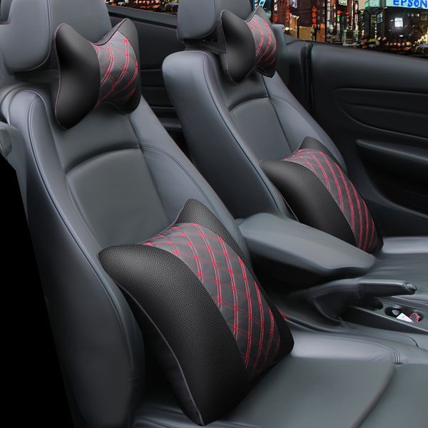 car seat headrest neck pillow comfortable in-car pillow lumbar support set car interior products four seasons leather headrest f
car seat headrest neck pillow comfortable in-car pillow lumbar support set car interior products four seasons leather headrest f