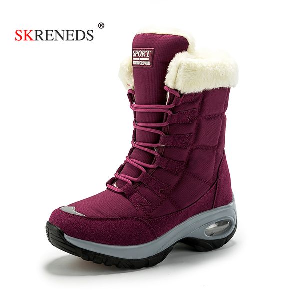 skreneds 2020 fashion women boots mid-calf winter snow boots women lace-up comfortable outdoor non-slip rain, Black
skreneds 2020 fashion women boots mid-calf winter snow boots women lace-up comfortable outdoor non-slip rain, Black