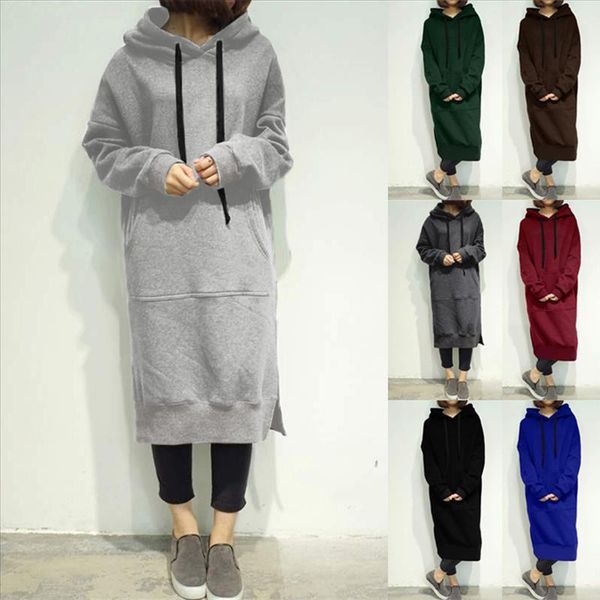 women winter warm hooded hoodie baggy pullover oversize sweatshirt long dress sweatshirt hoodies women drop shipping, Black
women winter warm hooded hoodie baggy pullover oversize sweatshirt long dress sweatshirt hoodies women drop shipping, Black