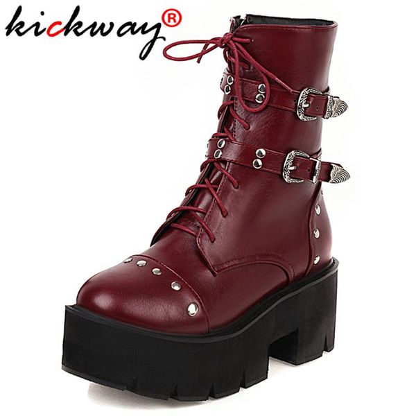 boots kickway platform high heel women ankle for heels motorcycle punk shoes large size 43 botas, Black
boots kickway platform high heel women ankle for heels motorcycle punk shoes large size 43 botas, Black