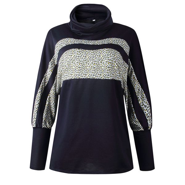 pullover loose sportswear sports jacket autumn and spring women hoodies new casual high neck stitching striped printed, Black
pullover loose sportswear sports jacket autumn and spring women hoodies new casual high neck stitching striped printed, Black