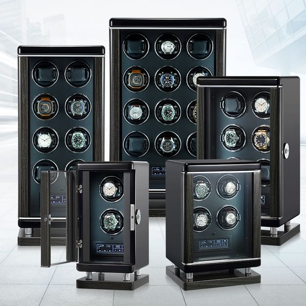 watch boxes & cases arrival black double winder for automatic watches box jewelry display, Black;blue
watch boxes & cases arrival black double winder for automatic watches box jewelry display, Black;blue