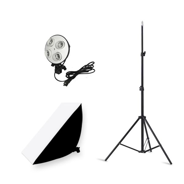 light stands & booms 1pc 50x70cm lighting four lamp softbox kit with e27 base holder soft box camera accessories for po studio vedio
light stands & booms 1pc 50x70cm lighting four lamp softbox kit with e27 base holder soft box camera accessories for po studio vedio