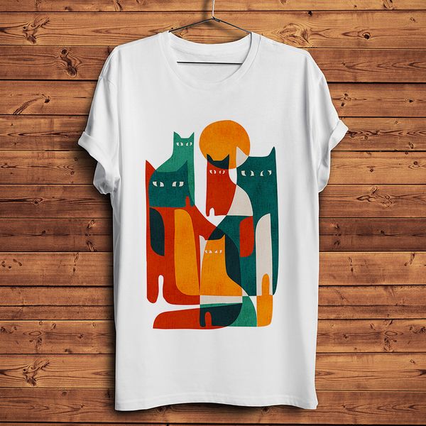 vintage mid century style quirky whimsical cat funny t shirt men new white casual homme cool streetwear t-shirt unisex
vintage mid century style quirky whimsical cat funny t shirt men new white casual homme cool streetwear t-shirt unisex