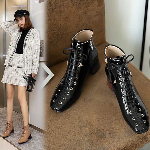 women ankle boots natural leather shoes online celebrity plus size cow split leather chunky heel boots square toe booties, Black
women ankle boots natural leather shoes online celebrity plus size cow split leather chunky heel boots square toe booties, Black