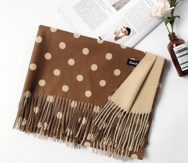 fashion autumn winter warm cashmere scarves dot pattern long tassels women thicken wrap shawl ladies wool pashmina t200225, Blue;gray
fashion autumn winter warm cashmere scarves dot pattern long tassels women thicken wrap shawl ladies wool pashmina t200225, Blue;gray