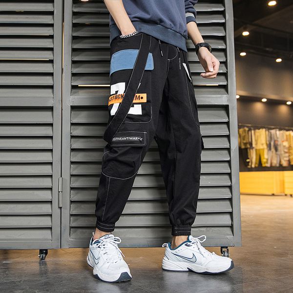 sifan streetwear men's pant jogger multi pockets cargo harem pants hip hop casual male track pants joggers trousers fashion men pants, Black
sifan streetwear men's pant jogger multi pockets cargo harem pants hip hop casual male track pants joggers trousers fashion men pants, Black