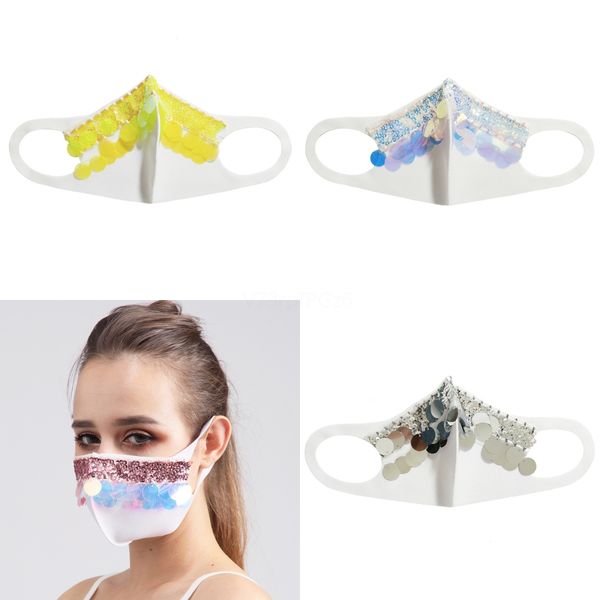 bling bling sequin маски для лица открытого suncreen против пыли дышащего моющегося лица maskfacial защитной маски партии # 507, Black
bling bling sequin маски для лица открытого suncreen против пыли дышащего моющегося лица maskfacial защитной маски партии # 507, Black