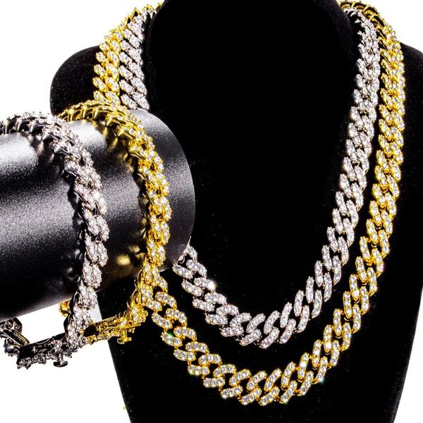 12mm 16-24inch gold silver color micro paved bling cz miami cuban chains necklaces bracelet hiphop mens fashion jewelry gift
12mm 16-24inch gold silver color micro paved bling cz miami cuban chains necklaces bracelet hiphop mens fashion jewelry gift