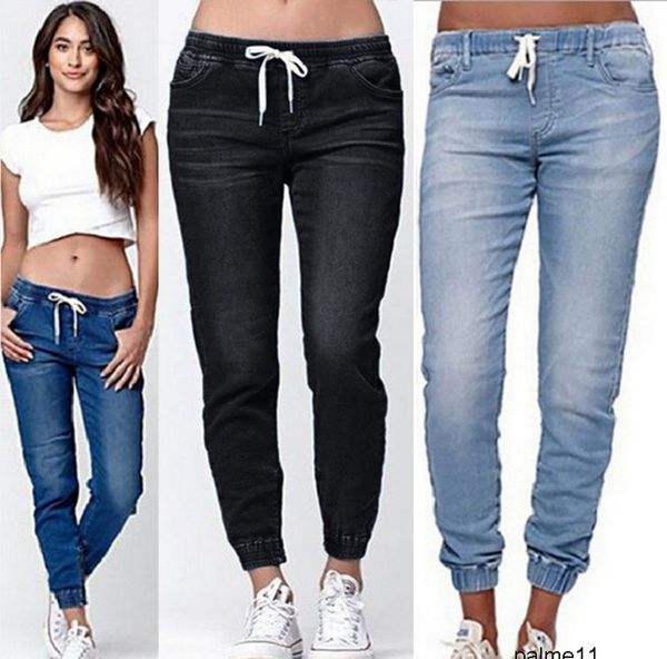 washing jogger jeans pants lace waist tie jeans trousers design fashion women clothes drop ship yrdw, Blue
washing jogger jeans pants lace waist tie jeans trousers design fashion women clothes drop ship yrdw, Blue