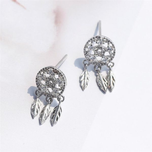sole memory fashion zircon dream catcher feather leaves pendant 925 sterling silver fashion female dangle earrings sea542
sole memory fashion zircon dream catcher feather leaves pendant 925 sterling silver fashion female dangle earrings sea542