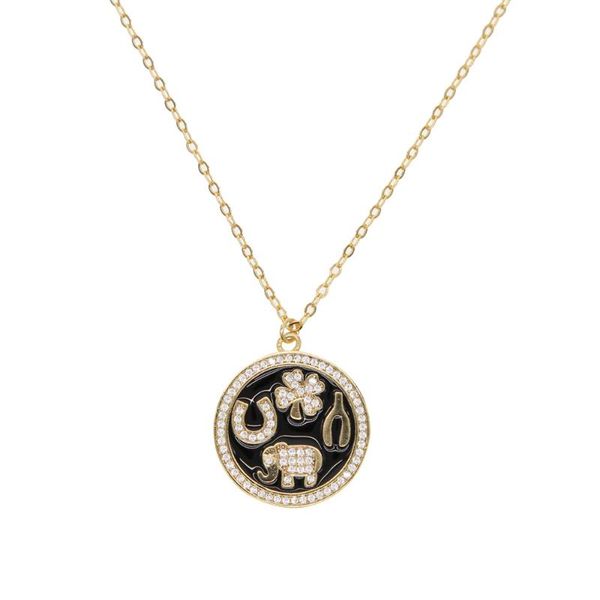 chains 2021 luxury women micro pave cz disco charm geometric coin pendant engraved flower dog moon elephant simple classic necklaces, Silver
chains 2021 luxury women micro pave cz disco charm geometric coin pendant engraved flower dog moon elephant simple classic necklaces, Silver