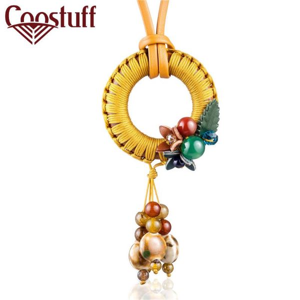 pendant necklaces bohemian jewelry for women & pendants long necklace colors genuine leather flower handmade jewellery maxi collar 2021, Silver
pendant necklaces bohemian jewelry for women & pendants long necklace colors genuine leather flower handmade jewellery maxi collar 2021, Silver
