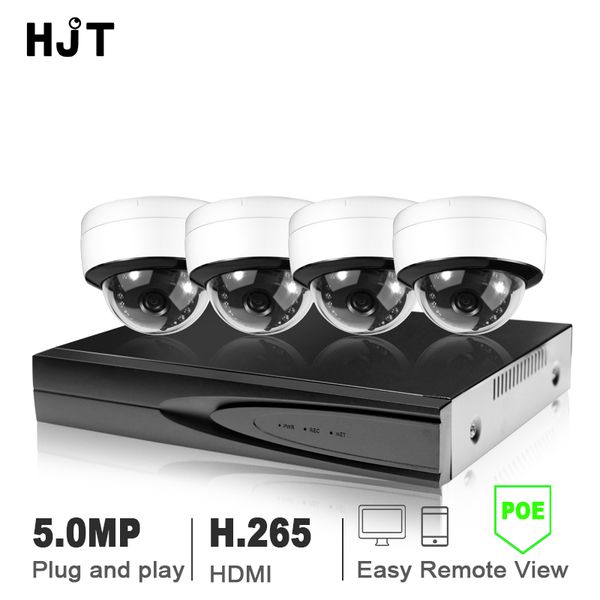 systems hjt p2p poe kit h.265 system cctv security 4ch nvr 5mp outdoor dome ip camera surveillance video 
systems hjt p2p poe kit h.265 system cctv security 4ch nvr 5mp outdoor dome ip camera surveillance video