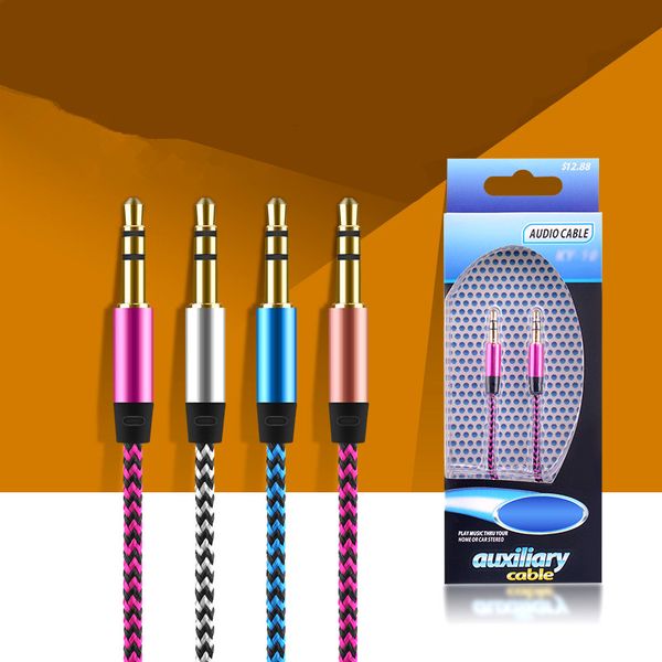 aux braid aux audio cable 3.5mm male to male stereo audio cord wire 1m 3ft cable cell phone cable
aux braid aux audio cable 3.5mm male to male stereo audio cord wire 1m 3ft cable cell phone cable