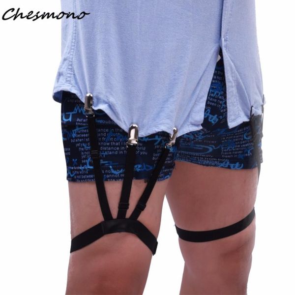 6 styles men's shirt stays garters elastic nylon adjustable shirt holders crease-resistance belt stirrup business suspenders, Black;white
6 styles men's shirt stays garters elastic nylon adjustable shirt holders crease-resistance belt stirrup business suspenders, Black;white