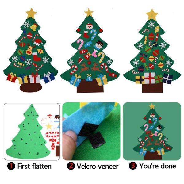 christmas decorations kids diy felt tree with ornaments children gifts for year door wall hanging xmas decoration home
christmas decorations kids diy felt tree with ornaments children gifts for year door wall hanging xmas decoration home