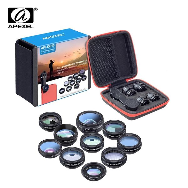 wholesale phone lens kit universal 10 in 1 fisheye wide angle macro lens cpl filter kaleidoscope 2x telescope lens for smartphone
wholesale phone lens kit universal 10 in 1 fisheye wide angle macro lens cpl filter kaleidoscope 2x telescope lens for smartphone