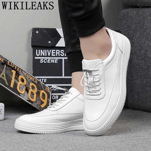 mens shoes genuine leather white sneakers elevator shoes for men leather sneakers mens casual buty, Black
mens shoes genuine leather white sneakers elevator shoes for men leather sneakers mens casual buty, Black