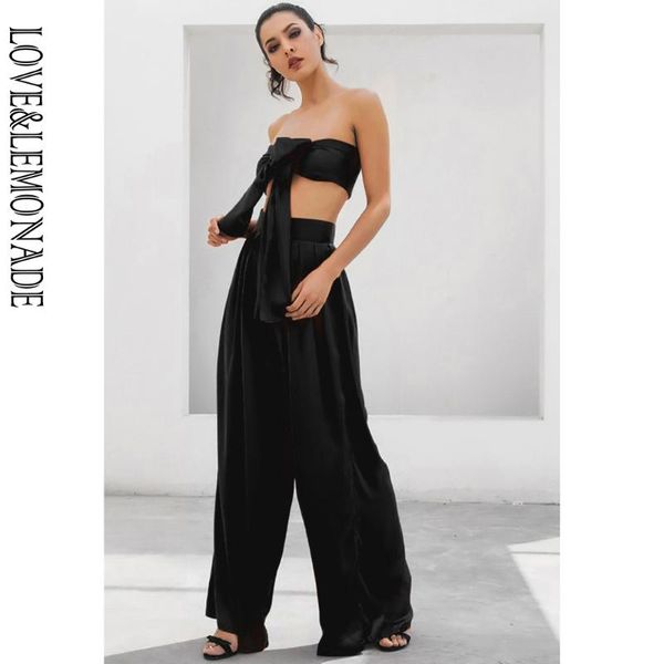 love&lemonade black changeable straps two-pieces high waist flared pants set lm6473, Gray
love&lemonade black changeable straps two-pieces high waist flared pants set lm6473, Gray