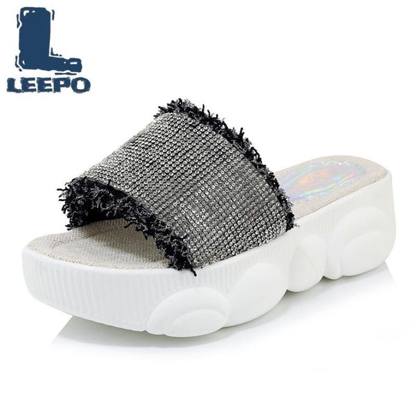 2020 fashion summer big size slippers women platform ultra-light crystal comfort flats platform sandals shoes woman slides, Black
2020 fashion summer big size slippers women platform ultra-light crystal comfort flats platform sandals shoes woman slides, Black